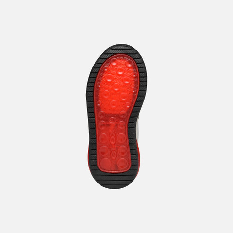 Shoes with lights INEK BOY Black/Red - image number 6 | GEOX