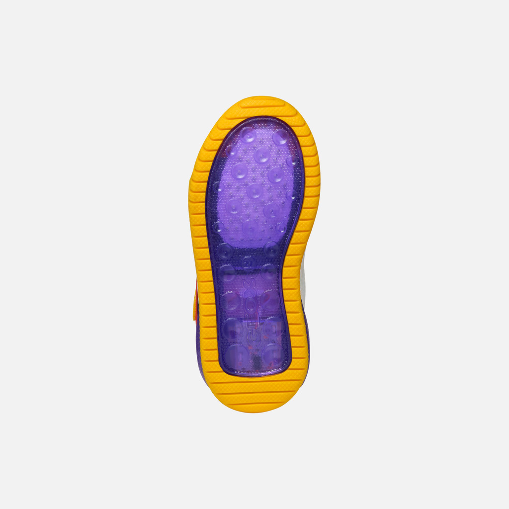 Shoes with lights INEK BOY Yellow/Purple - image number 6 | GEOX