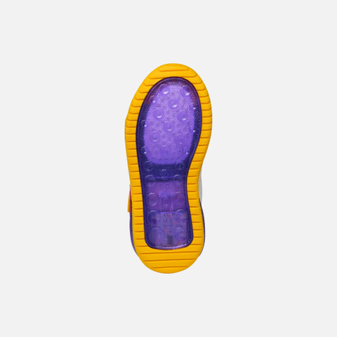 Shoes with lights INEK BOY Yellow/Purple - image number 6 | GEOX