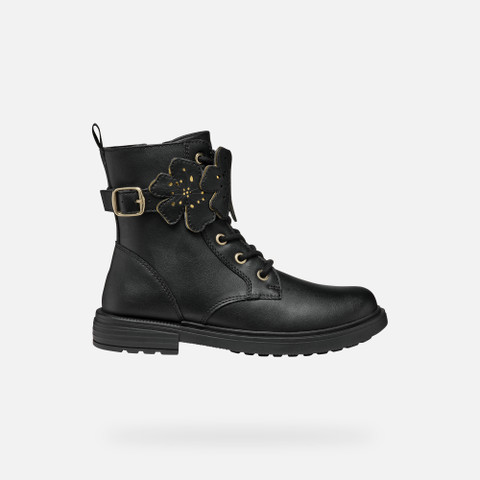 Biker ankle boots ECLAIR GIRL Black - image number 1 | GEOX