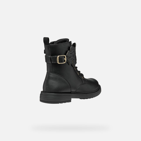 Biker ankle boots ECLAIR GIRL Black - image number 4 | GEOX