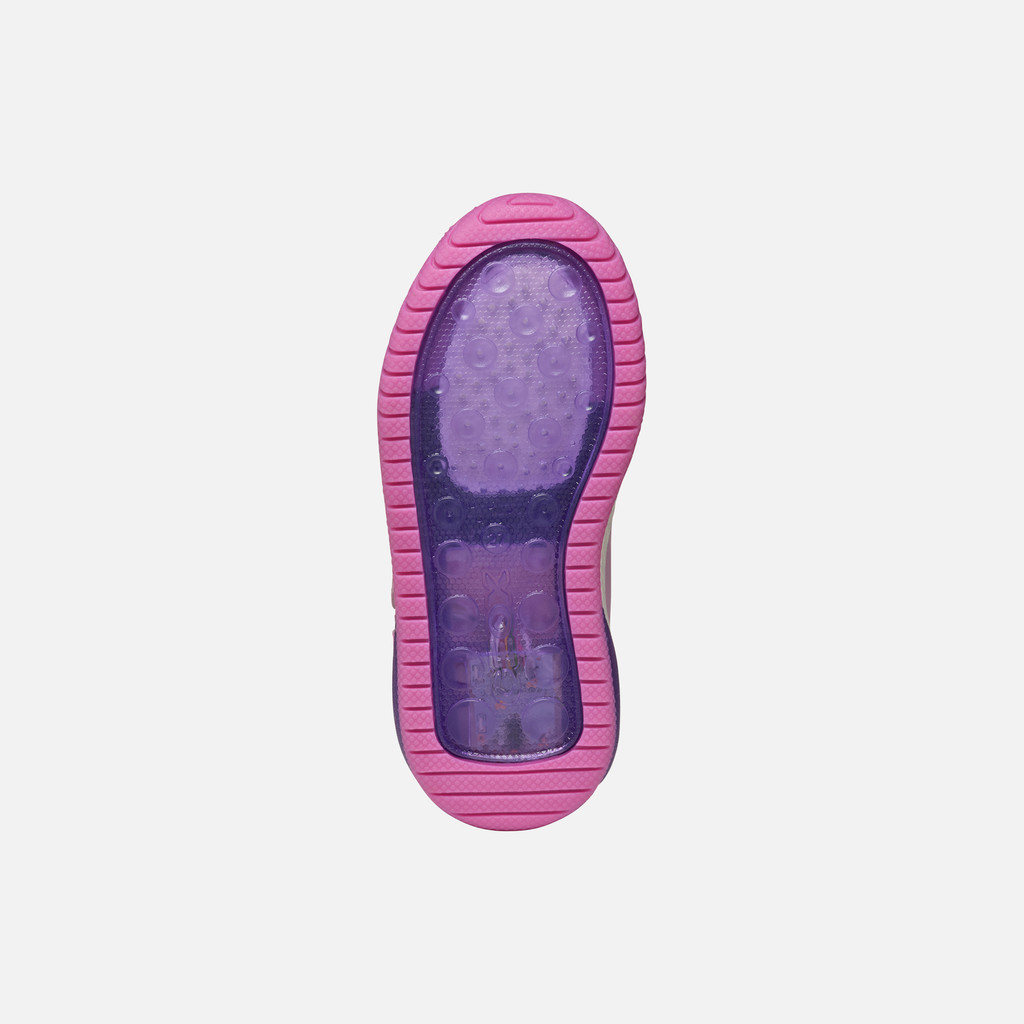 Shoes with lights INEK GIRL Pink/Multicolor - image number 6 | GEOX