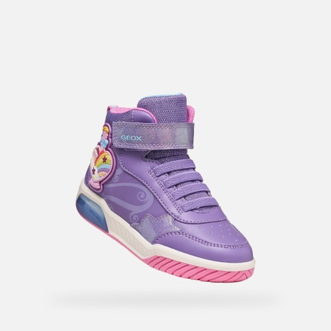 Chaussures avec lumi&egrave;res INEK FILLE Violet/Fuchsia - image number 5 | GEOX