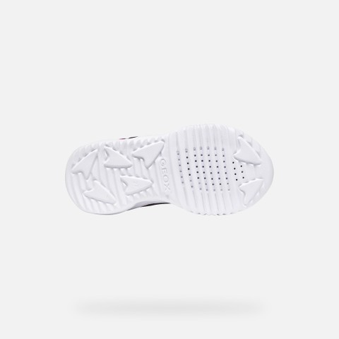 Chaussure lumineuse ASSISTER FILLE Bleu marine/Violet - image number 7 | GEOX