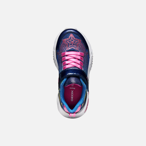 Shoes with lights ASSISTER GIRL Blue - image number 5 | GEOX