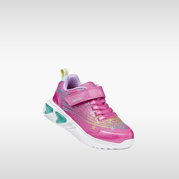 Velcro shoes ASSISTER GIRL Fuchsia/Multicolor | GEOX