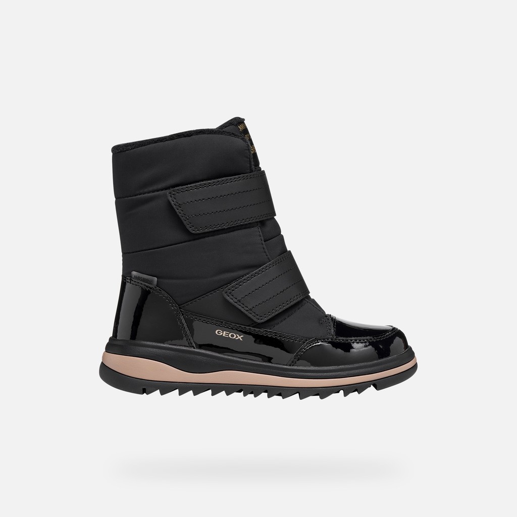 Waterproof snow ankle boots ADELHIDE ABX GIRL Black - image number 1 | GEOX