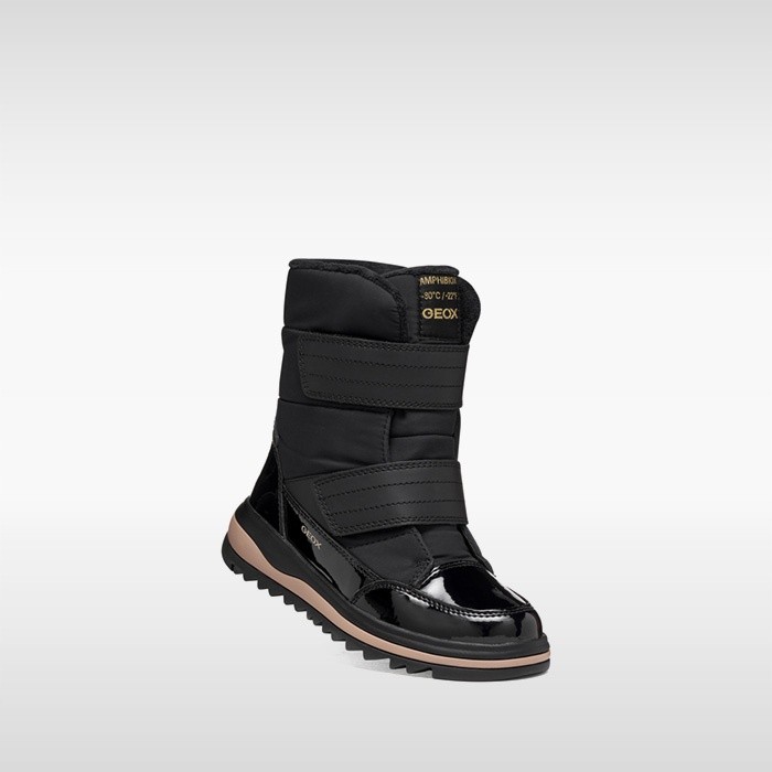 Waterproof snow ankle boots ADELHIDE ABX GIRL Black | GEOX