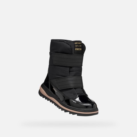 Waterproof snow ankle boots ADELHIDE ABX GIRL Black - image number 4 | GEOX