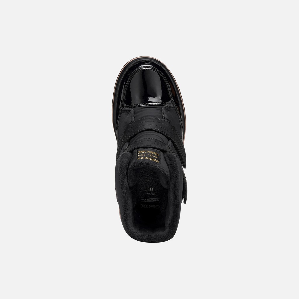 Waterproof snow ankle boots ADELHIDE ABX GIRL Black - image number 5 | GEOX