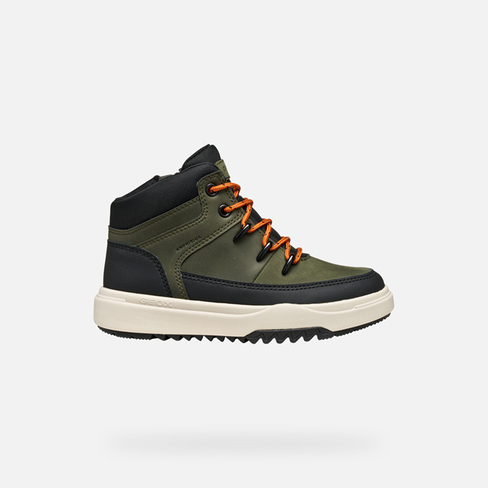Waterproof boots BUNSHEE ABX BOY Military | GEOX