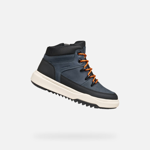 Waterproof boots BUNSHEE ABX BOY Denim - image number 0 | GEOX