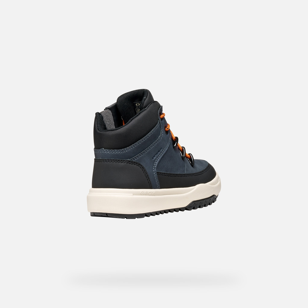 Waterproof boots BUNSHEE ABX BOY Denim - image number 4 | GEOX