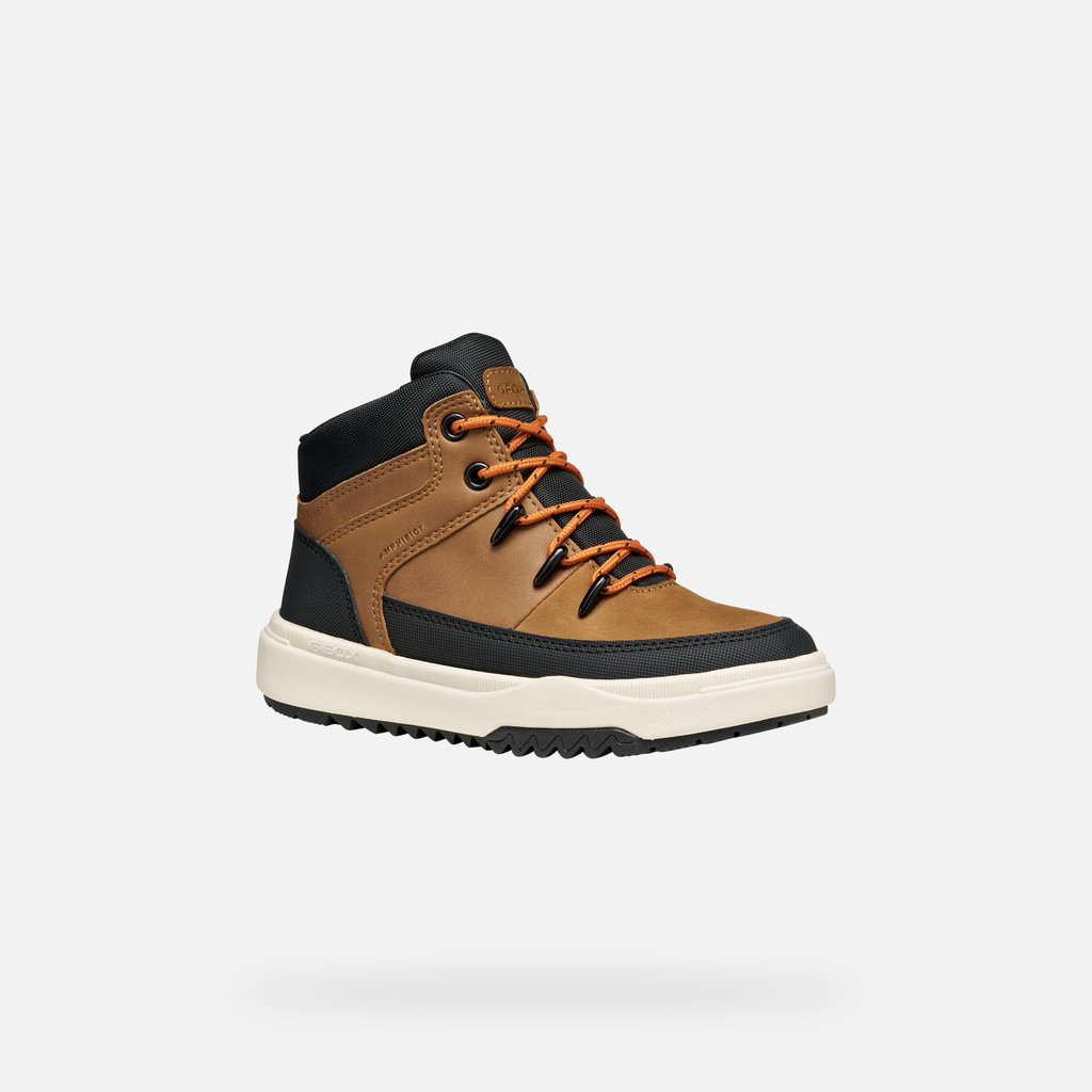 Waterproof boots BUNSHEE ABX BOY Light Brown - image number 2 | GEOX