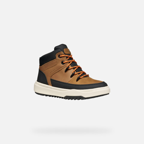 Waterproof boots BUNSHEE ABX BOY Light Brown - image number 2 | GEOX
