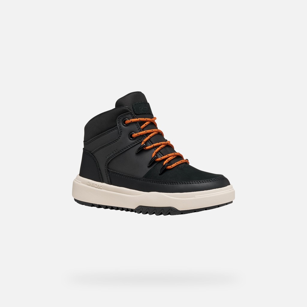 Waterproof ankle boots BUNSHEE ABX BOY Black - image number 2 | GEOX