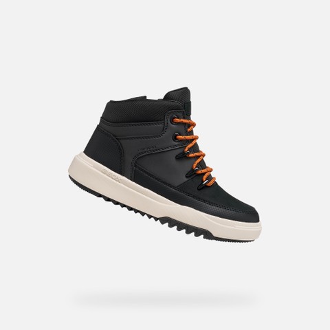 Waterproof ankle boots BUNSHEE ABX BOY Black - image number 0 | GEOX