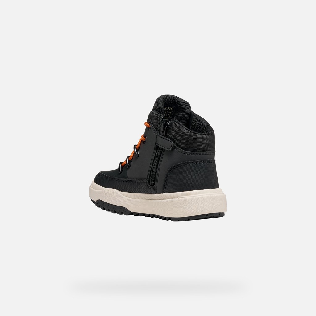 Waterproof ankle boots BUNSHEE ABX BOY Black - image number 3 | GEOX