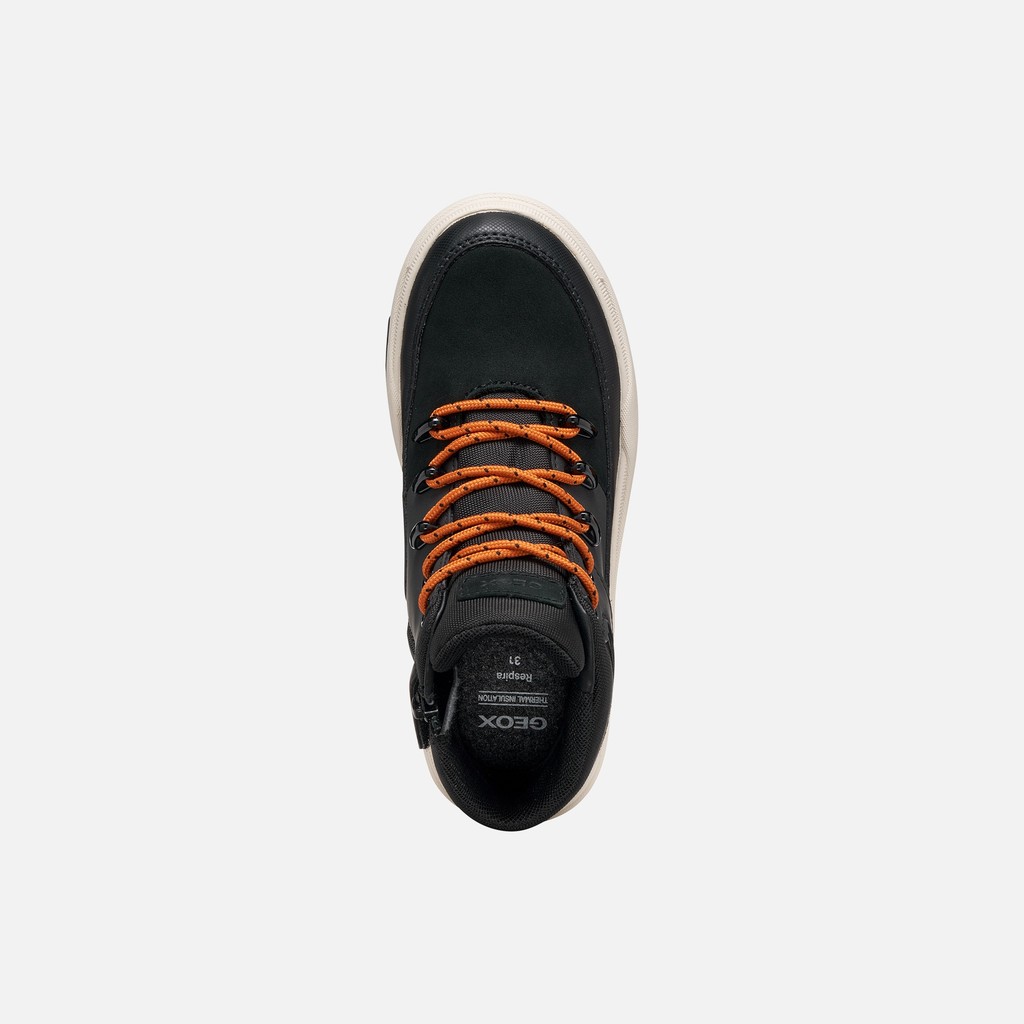 Waterproof ankle boots BUNSHEE ABX BOY Black - image number 5 | GEOX