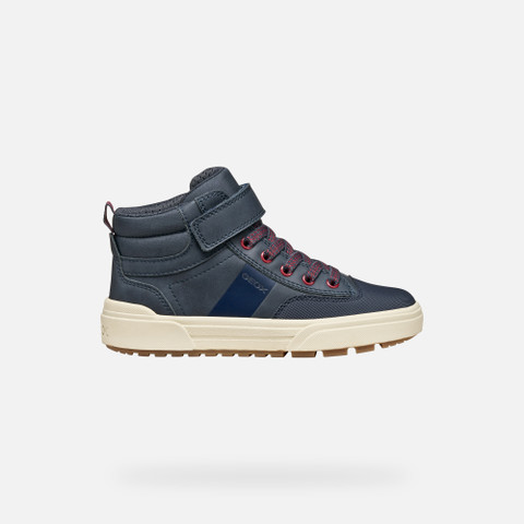 High top sneakers WEEMBLE BOY Navy - image number 1 | GEOX