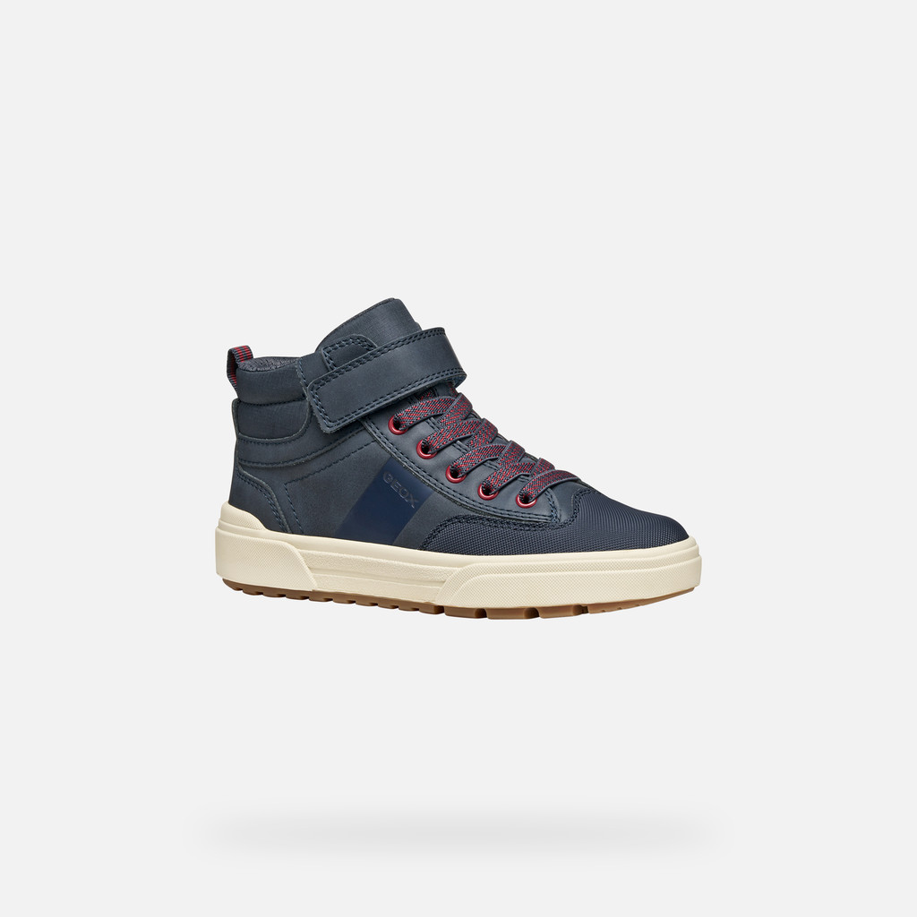 High top sneakers WEEMBLE BOY Navy - image number 2 | GEOX