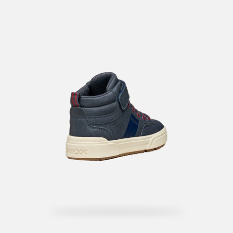High top sneakers WEEMBLE BOY Navy - image number 4 | GEOX