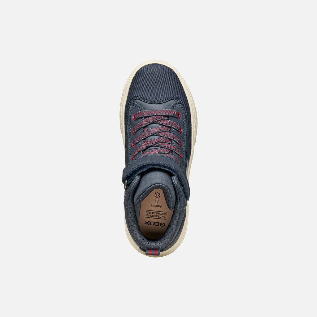 High top sneakers WEEMBLE BOY Navy - image number 5 | GEOX
