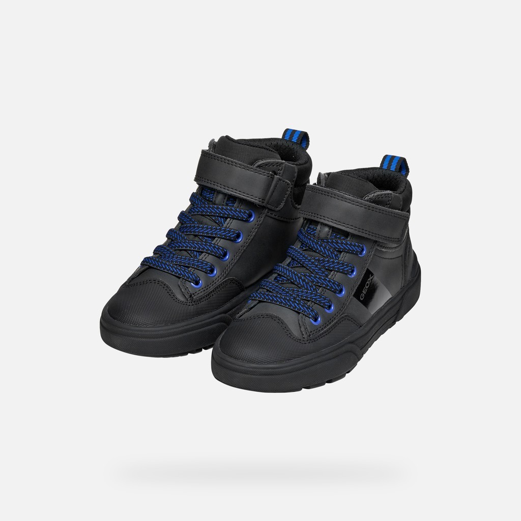 High top sneakers WEEMBLE BOY Black - image number 7 | GEOX