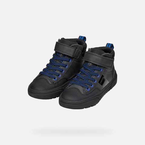 High top sneakers WEEMBLE BOY Black - image number 7 | GEOX