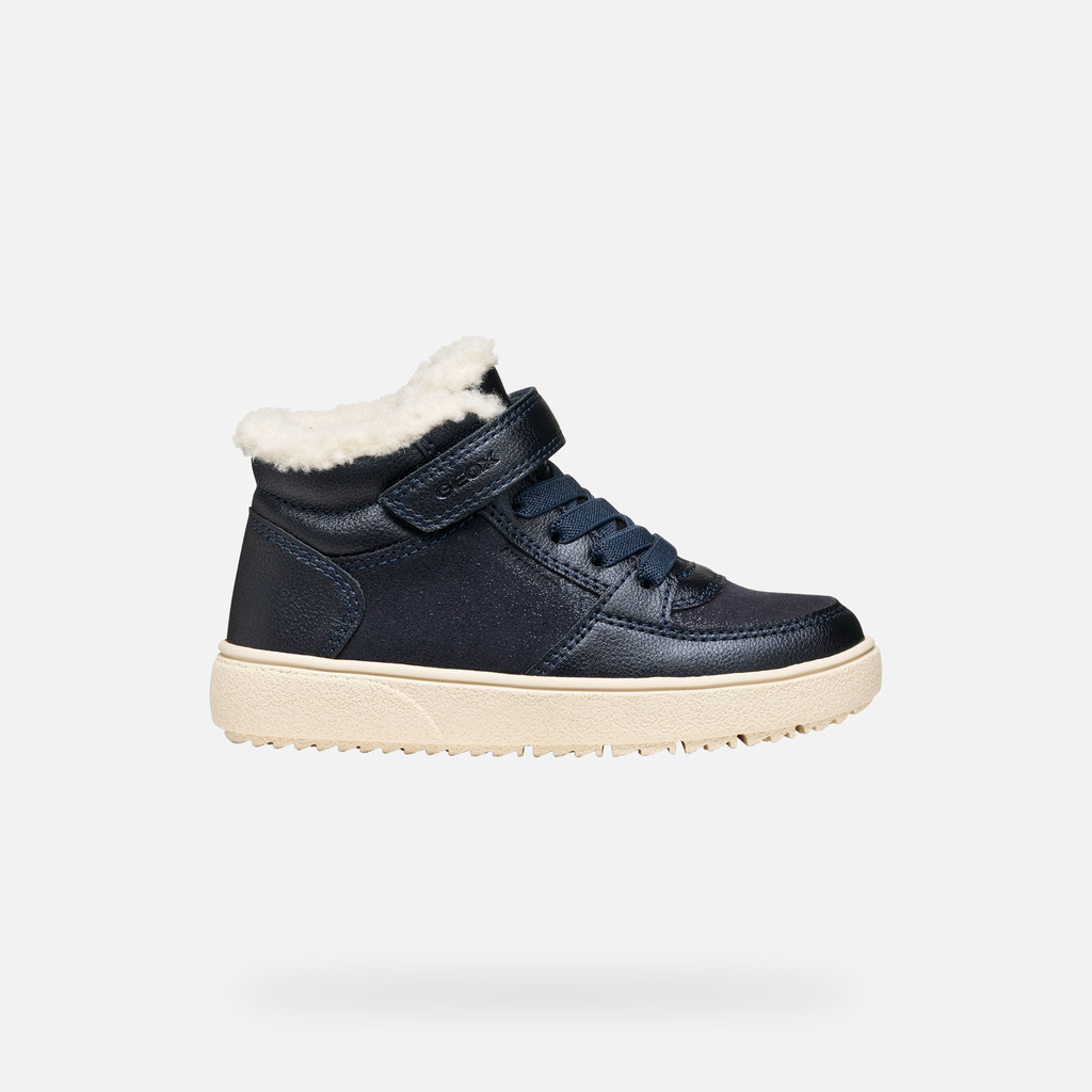 Waterproof trainers THELEVEN ABX GIRL Dark Navy - image number 1 | GEOX