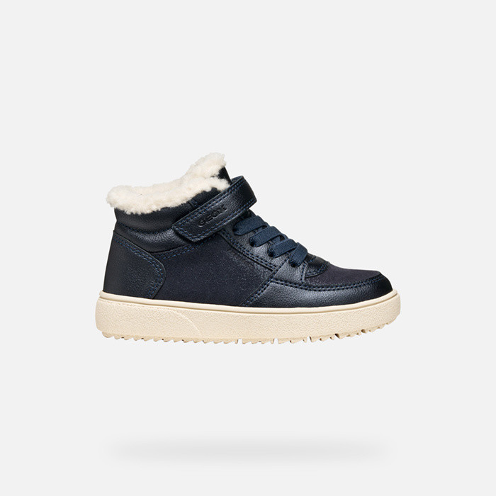 Waterproof trainers THELEVEN ABX GIRL Dark Navy | GEOX