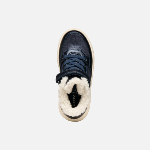 Waterproof trainers THELEVEN ABX GIRL Dark Navy - image number 5 | GEOX