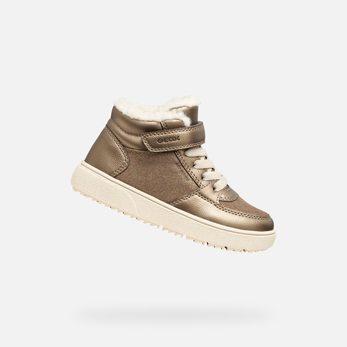 Waterproof trainers THELEVEN ABX GIRL Smoke Grey | GEOX