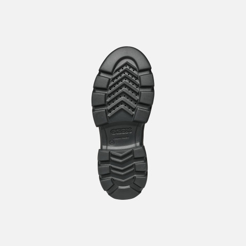 Ankle boots with laces JUNETTE GIRL Black - image number 6 | GEOX