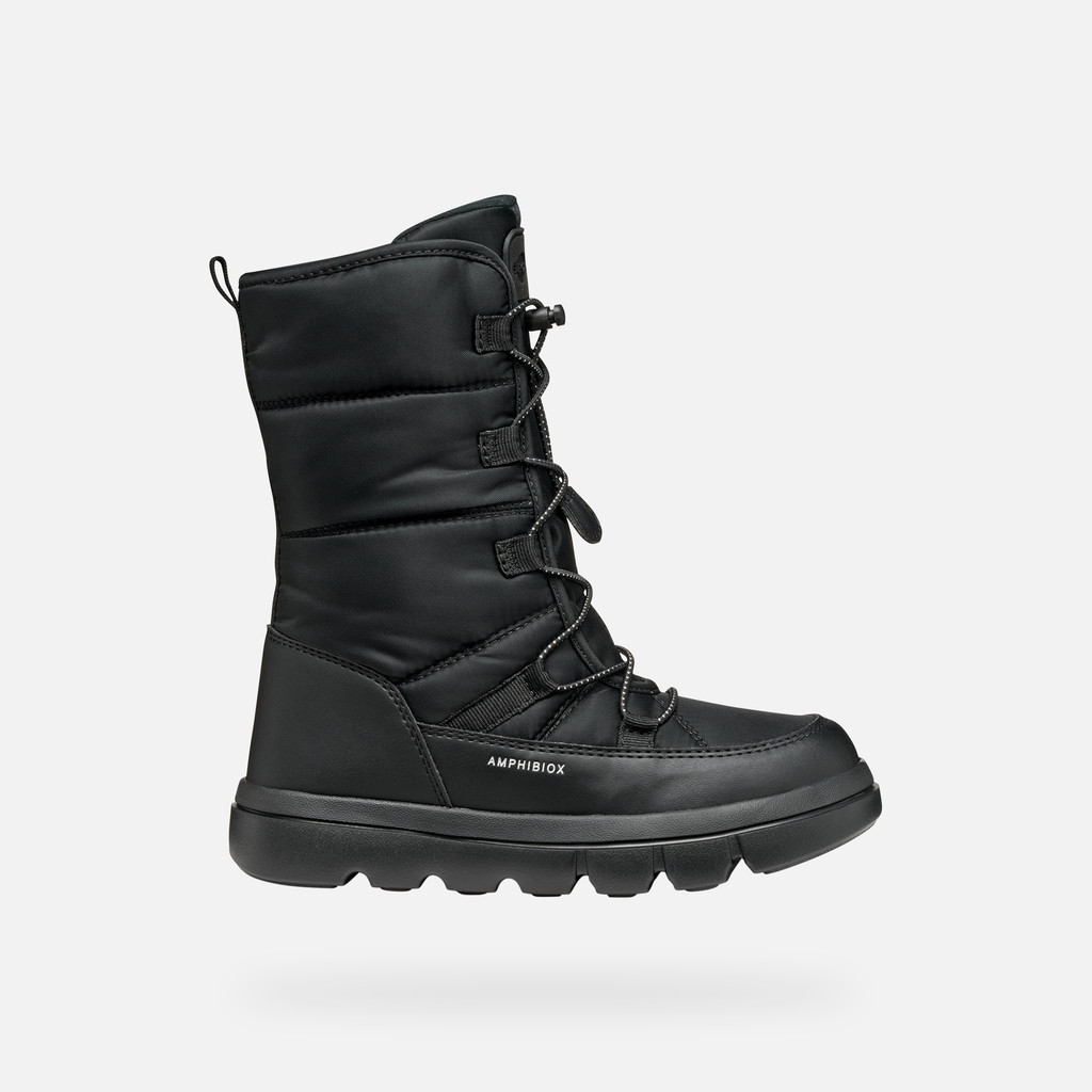 Winter boots WILLABOOM ABX GIRL Black - image number 1 | GEOX