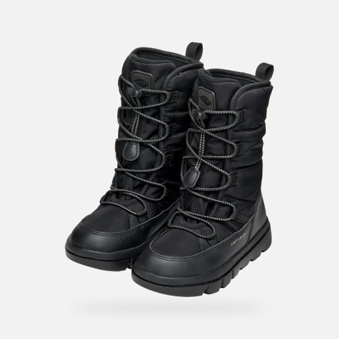 Winter boots WILLABOOM ABX GIRL Black - image number 7 | GEOX