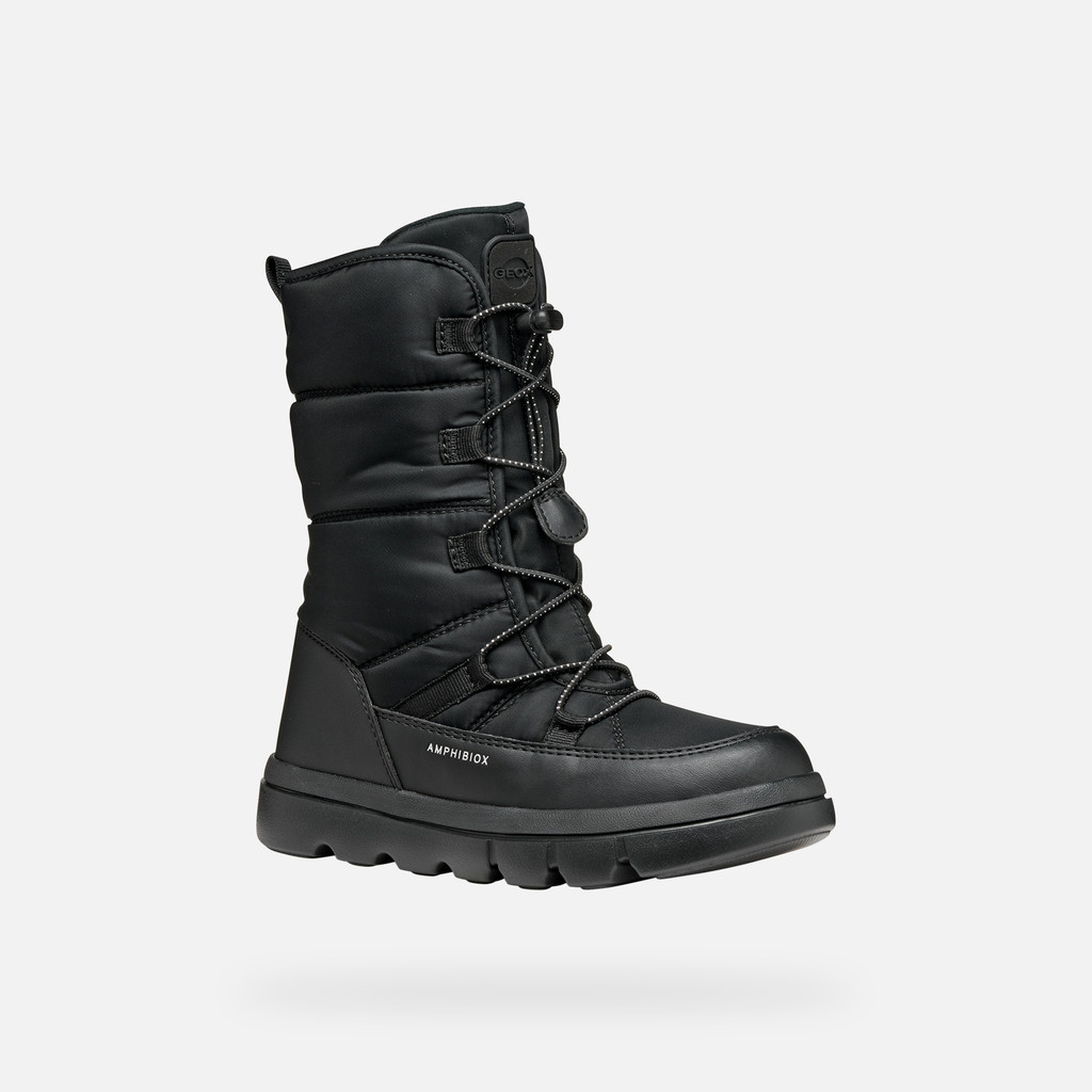 Winter boots WILLABOOM ABX GIRL Black - image number 2 | GEOX