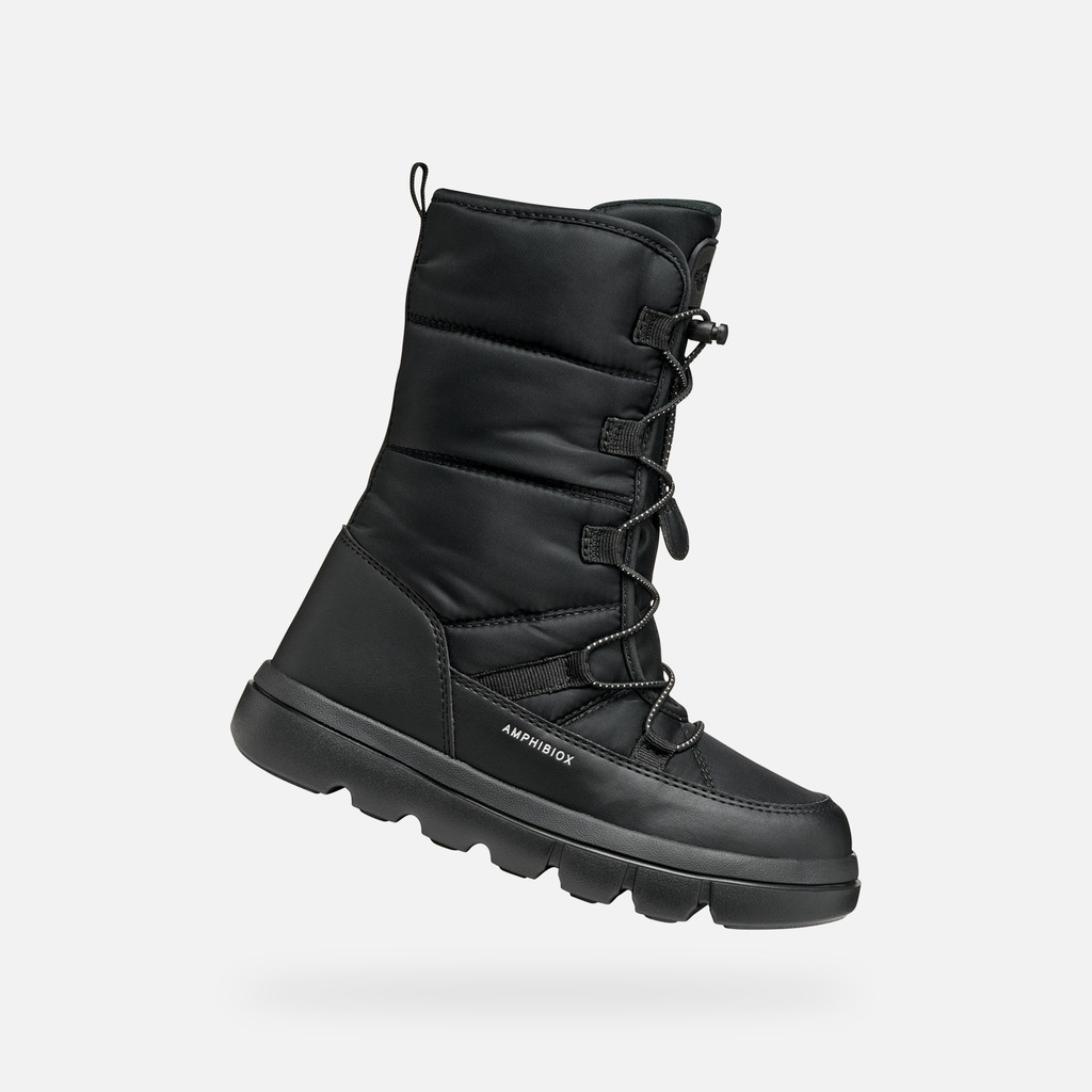 Winter boots WILLABOOM ABX GIRL Black - image number 0 | GEOX