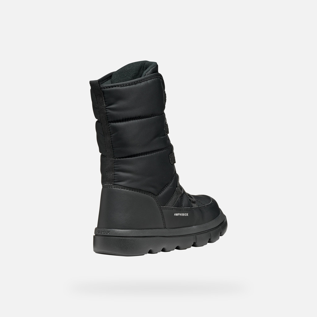 Winter boots WILLABOOM ABX GIRL Black - image number 4 | GEOX