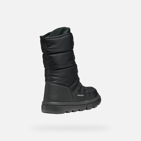 Winter boots WILLABOOM ABX GIRL Black - image number 4 | GEOX