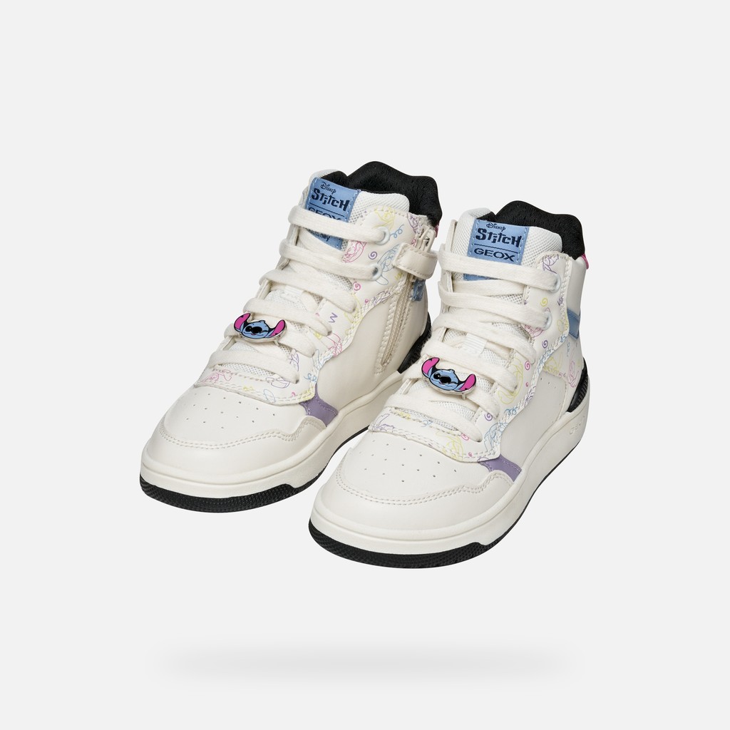 Disney Stitch WASHIBA JUNIOR White/Multicolor - image number 8 | GEOX
