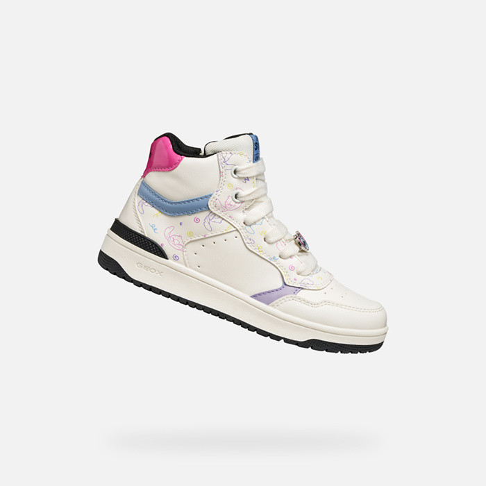 Disney stitch WASHIBA GIRL White/Multicolor | GEOX