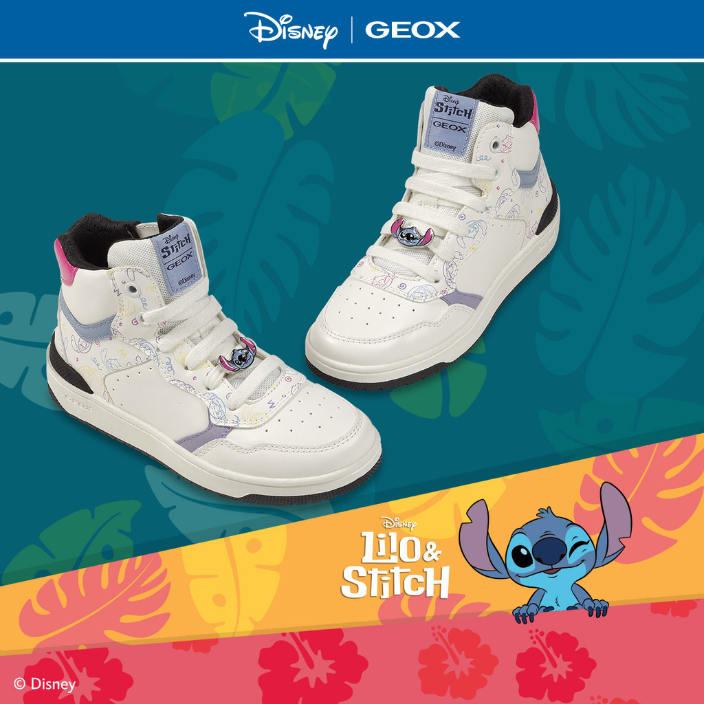 Disney Stitch WASHIBA JUNIOR White/Multicolor - image number 1 | GEOX