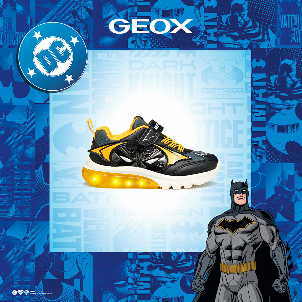Batman CIBERDRON JUNIOR Black/Yellow - image number 8 | GEOX