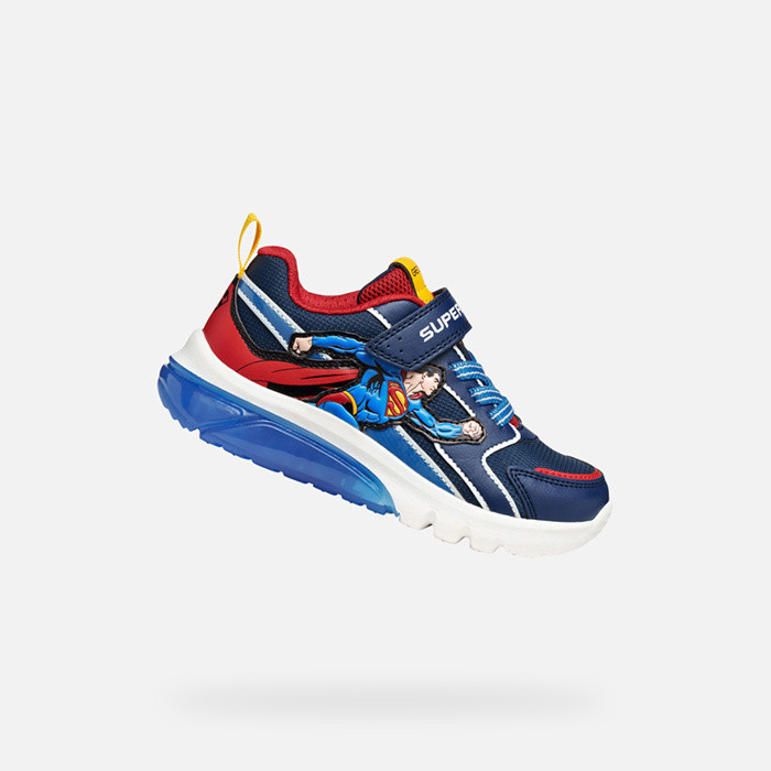 Superman CIBERDRON JUNIOR Blue/Red | GEOX