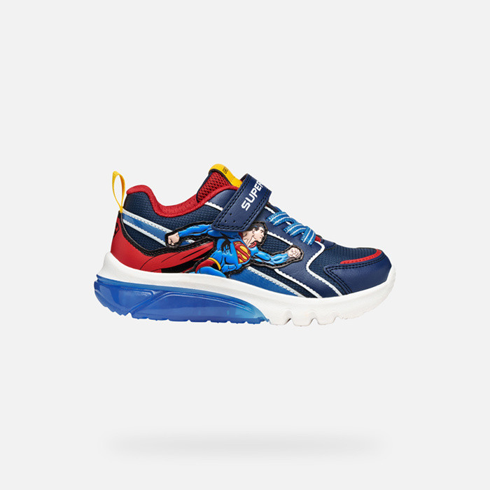 Superman CIBERDRON JUNIOR Blue/Red | GEOX