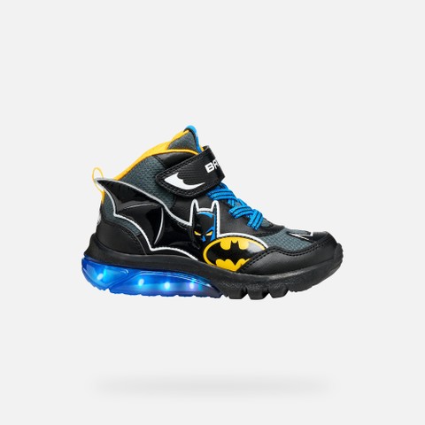 Batman CIBERDRON JUNIOR Black/Yellow - image number 2 | GEOX