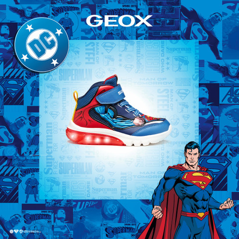 Superman CIBERDRON JUNIOR Blue/Red - image number 1 | GEOX
