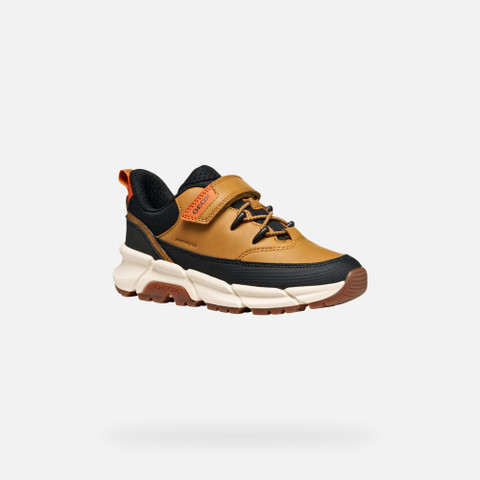 Low top sneakers FLEXYPER PLUS ABX BOY Dark Yellow - image number 2 | GEOX