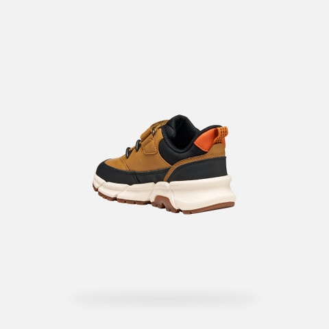 Low top sneakers FLEXYPER PLUS ABX BOY Dark Yellow - image number 3 | GEOX